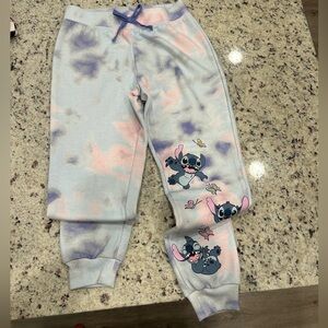 Disney Stitch Sweatpants girls size large